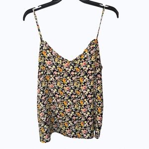 5️⃣LOFT Floral Cami Tank Top – Size M